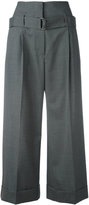 Brunello Cucinelli - cropped trousers - women - Polyester/Acétate/Cupro/Laine - 44