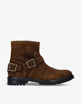 Thumbnail for your product : Belstaff Trailmaster buckle-motif leather ankle boots