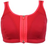 Thumbnail for your product : Pour Moi? Pour Moi Energy Non-Wired Zip Front Sports Bra Red Cherry