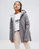 Thumbnail for your product : Reebok Classics Padded Jacket With Hood In Pink