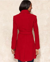 Thumbnail for your product : Larry Levine Wool-Blend Belted Walker Coat