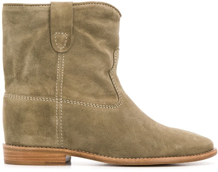Isabel Marant Crisi slouch boots - ShopStyle