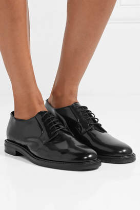 Mansur Gavriel Glossed-leather Brogues