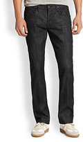 Thumbnail for your product : Hudson Byron Dark Wash Straight-Leg Jeans