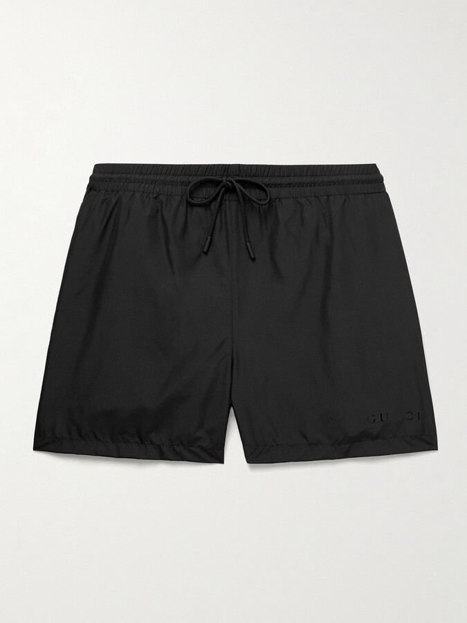 Gucci Straight-Leg Short-Length Swim Shorts