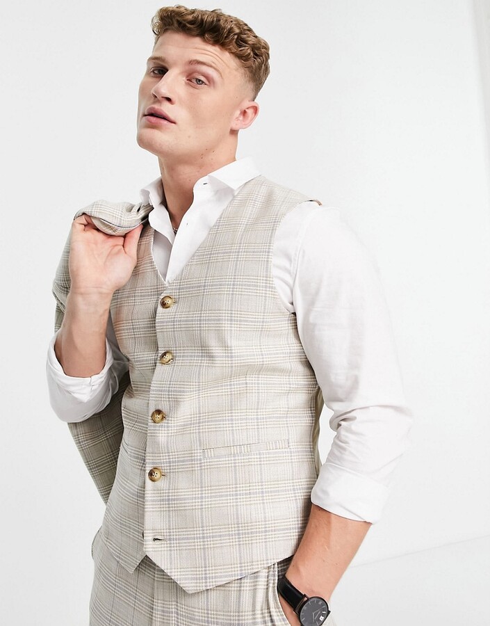 Mens Camel Waistcoat | Shop the world's largest collection of 