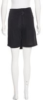 Thumbnail for your product : Ann Demeulemeester Virgin Wool Wrap Shorts