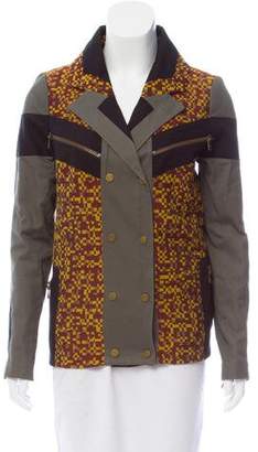 L.A.M.B. Paneled Double-Breasted Jacket w/ Tags