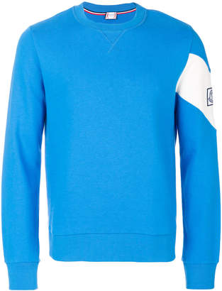 Moncler Gamme Bleu contrast sleeve sweatshirt