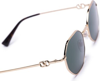Valentino Eyewear VLogo neck-chain sunglasses