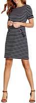 Thumbnail for your product : Yumi Stripe Zip Pocket Shift Dress