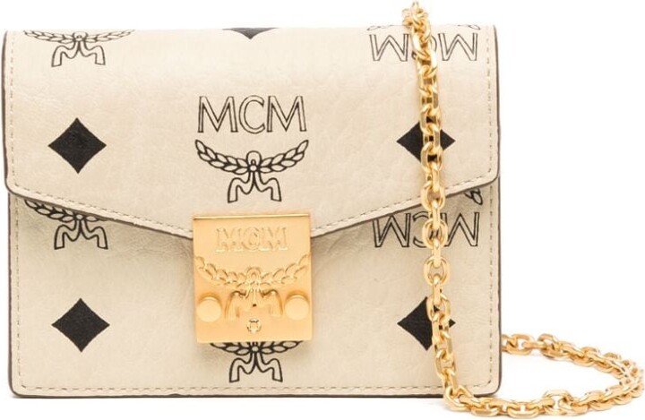 MCM Patricia Mini Visetos Crossbody Bag - ShopStyle