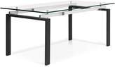 Thumbnail for your product : Korson Lulie Rectangular Glass Top Dining Table