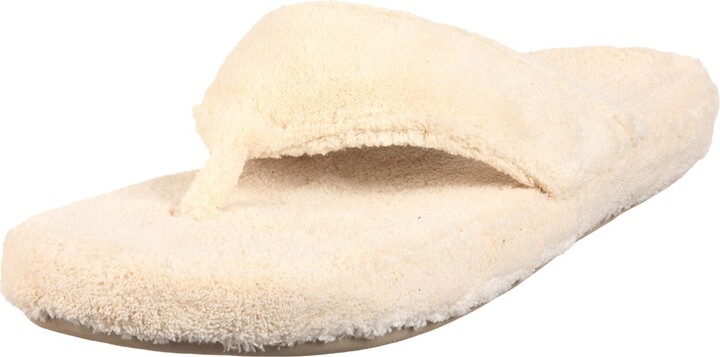 spa thong terry slippers