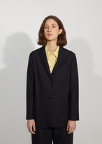 Thumbnail for your product : Margaret Howell Wool Semi-Lined Blazer