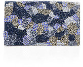 Thumbnail for your product : Alice + Olivia Beaded Camouflage Clutch