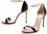 Thumbnail for your product : Casadei Split Heel Overlay Sandals