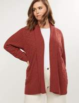 Thumbnail for your product : Lane Bryant Cable Knit Tunic Overpiece