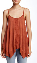 Thumbnail for your product : Jolt Woven Lace Handkerchief Cami