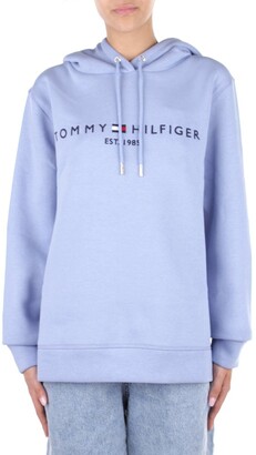 Tommy Hilfiger Blue Women's Sweatshirts & Hoodies | ShopStyle