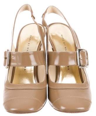 Marc by Marc Jacobs Patent Leather Mary Jane Pumps