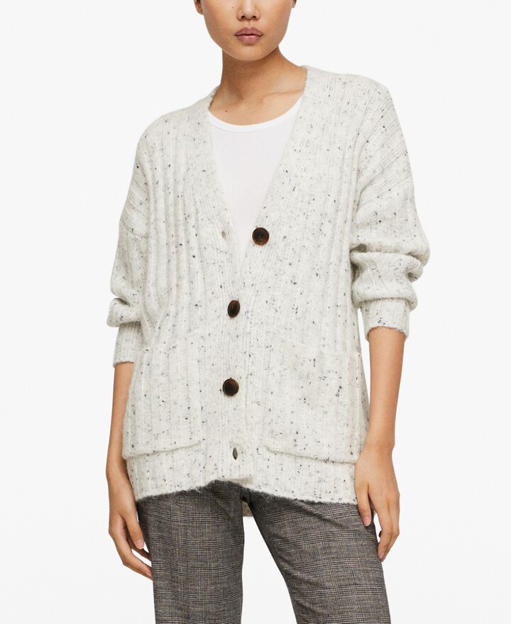 Long Light Gray Cardigan | Shop the world's largest collection of 