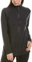 Thumbnail for your product : Lafayette 148 New York Zip Front Wool-Blend Cardigan