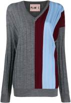 Thumbnail for your product : Plan C ribbed design jumper