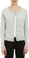 Thumbnail for your product : Barneys New York Chiffon-Trimmed Cardigan