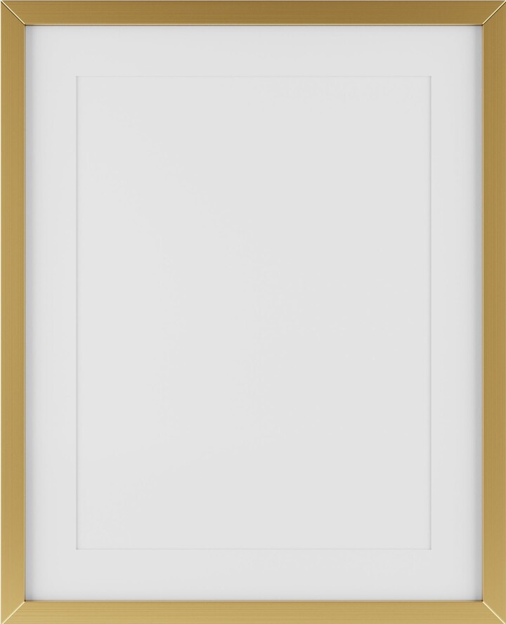 Dunelm Essentials Box Frame 20" x 16" (51cm x 41cm) Gold Gold ShopStyle