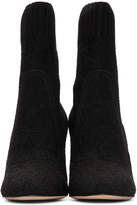Thumbnail for your product : Gianvito Rossi Black Boucle Ankle Boots