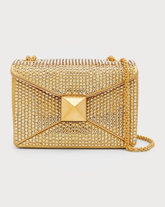 All Blinged Out With Valentino's Crystal Embroidered Locò Bag