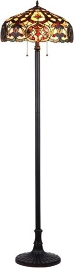 Chloe Lighting ChloeLightingSadieTiffany-style2LightVictorianFloorLamp18\