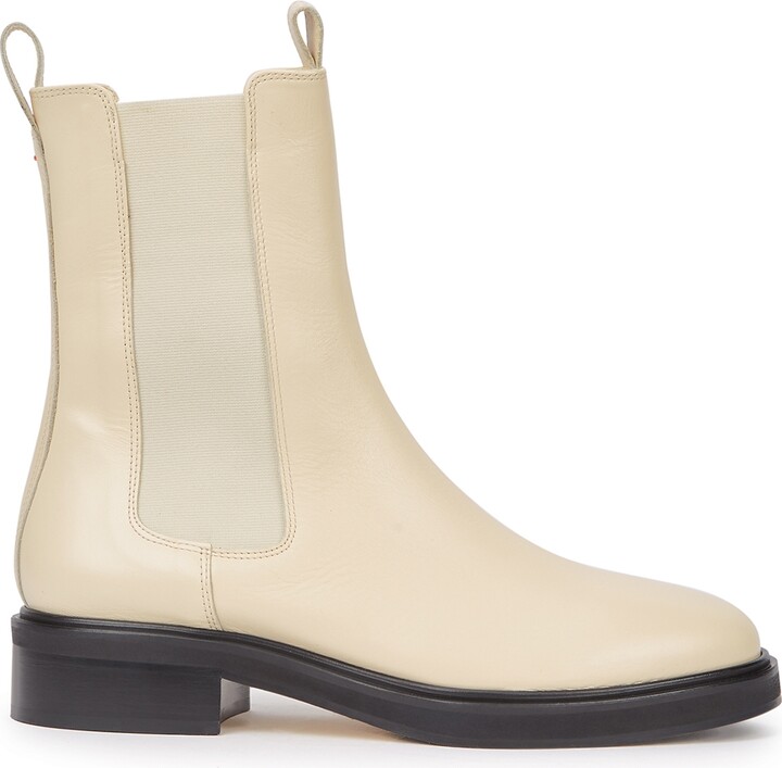 aeyde lou leather chelsea boots
