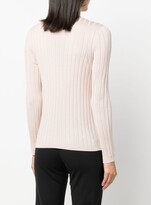 Thumbnail for your product : windsor. Funnel-Neck Rib Knit Sweater