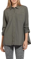 Thumbnail for your product : Lysse Camper Sporty Womens Casual Loose-Fit Button-Down Top