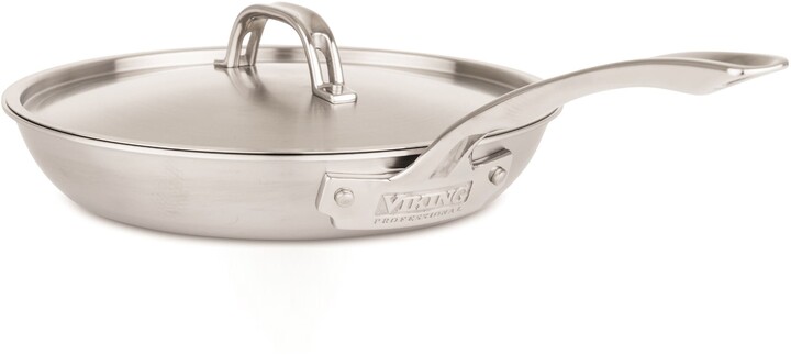 8 Inch Viking Professional 5-Ply Stainless Steel Nonstick Fry Pan 