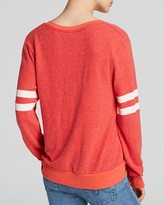 Thumbnail for your product : Wildfox Couture Sweatshirt - Varsity Banded