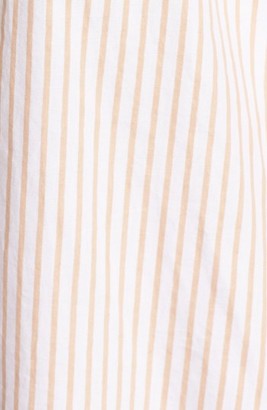 Faithfull The Brand Women's Deia Stripe Off The Shoulder Dress