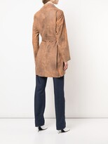 Thumbnail for your product : Sylvie Schimmel Belted Wrap Coat