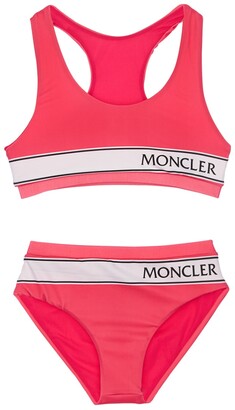 Moncler Logo Print Bikini