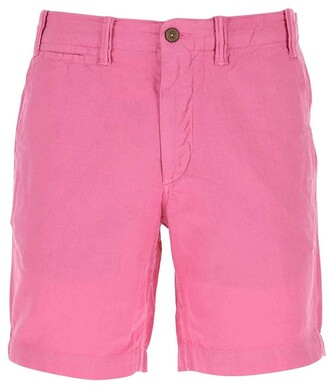 Polo Ralph Lauren Men's Pink Shorts on Sale | ShopStyle