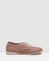 Thumbnail for your product : Roolee Women's Pink Brogues & Loafers - Derby Punch Shoes