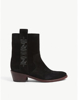 Thumbnail for your product : Zadig & Voltaire Pilar western suede ankle boots