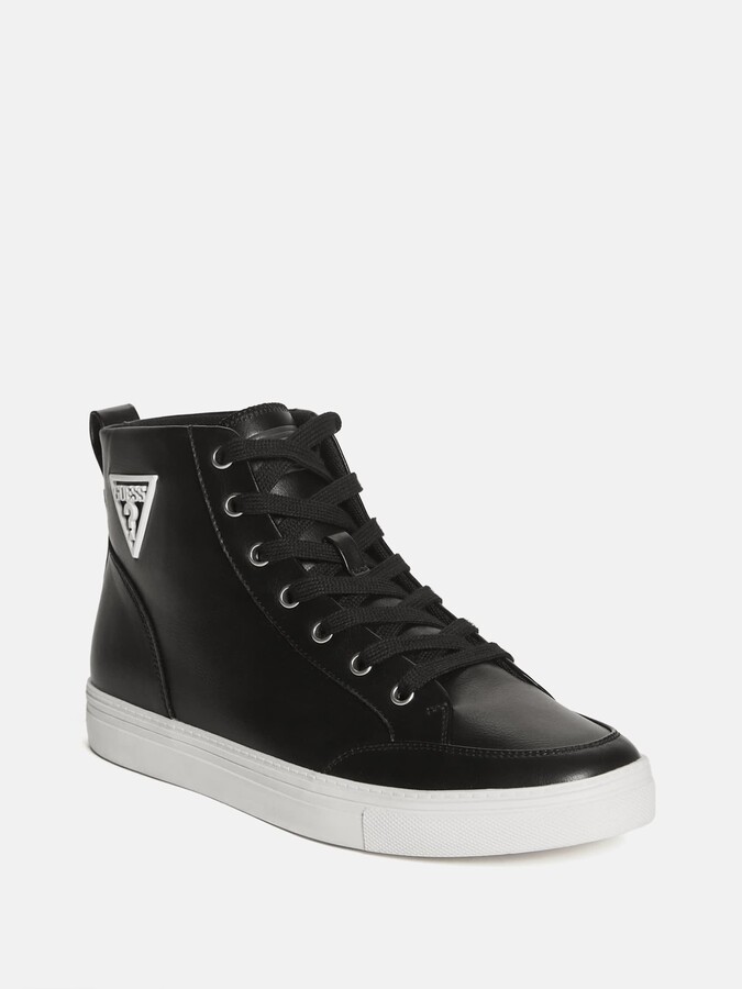 guess high top sneakers