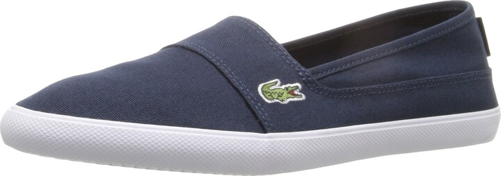 lacoste canvas pumps