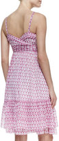 Thumbnail for your product : Diane von Furstenberg Queenie Sleeveless Printed Chiffon Dress