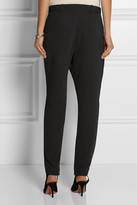 Thumbnail for your product : By Malene Birger Vengalia wrap-effect crepe tapered pants