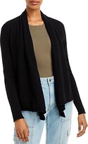Thumbnail for your product : Aqua Cashmere Draped Open-Front Cashmere Cardigan - 100% Exclusive