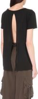 Thumbnail for your product : Helmut Lang Open-back jersey top